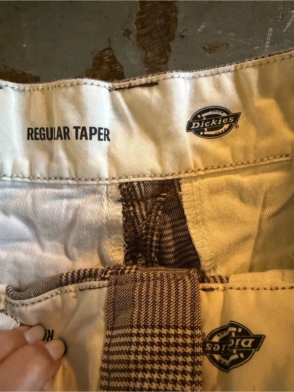 Dickies plaid regular